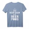 Bleib Ruhig Ist Beerpong Beer Pong Biertrinker Spiel Alkohol T-Shirt – Lustiges Geschenk für Bier- und Trinkspiele-Fans zu Geburtstags, Weihnachten & mehr