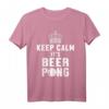 Bleib Ruhig Ist Beerpong Beer Pong Biertrinker Spiel Alkohol T-Shirt – Lustiges Geschenk für Bier- und Trinkspiele-Fans zu Geburtstags, Weihnachten & mehr