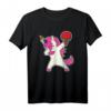 Lustiges Tischtennis Dabbing Einhorn Shirt – Perfektes Geschenk für Tischtennis-Spielerinnen und -Spieler zu Geburtstag, Weihnachten & Feiertagen