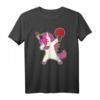 Lustiges Tischtennis Dabbing Einhorn Shirt – Perfektes Geschenk für Tischtennis-Spielerinnen und -Spieler zu Geburtstag, Weihnachten & Feiertagen