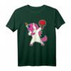 Lustiges Tischtennis Dabbing Einhorn Shirt – Perfektes Geschenk für Tischtennis-Spielerinnen und -Spieler zu Geburtstag, Weihnachten & Feiertagen