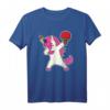 Lustiges Tischtennis Dabbing Einhorn Shirt – Perfektes Geschenk für Tischtennis-Spielerinnen und -Spieler zu Geburtstag, Weihnachten & Feiertagen