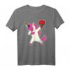 Lustiges Tischtennis Dabbing Einhorn Shirt – Perfektes Geschenk für Tischtennis-Spielerinnen und -Spieler zu Geburtstag, Weihnachten & Feiertagen