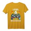 Kids Level 6 Unlocked Video Gamer T-Shirt – Perfektes Geburtstagsgeschenk für 6-Jährige, Jungen und Mädchen, Level 6 erreicht, Gaming Outfit für Kinder