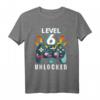 Kids Level 6 Unlocked Video Gamer T-Shirt – Perfektes Geburtstagsgeschenk für 6-Jährige, Jungen und Mädchen, Level 6 erreicht, Gaming Outfit für Kinder