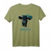 HapDuck Gaming T-Shirt mit Sculk Shriekers Hostile Mob Warden Motiv – Kreatives Videospiel-Monster Design für Gamer