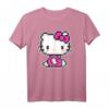 Hello Kitty Pixel T-Shirt - Offiziell lizenzierte Sanrio Bekleidung für Fans und Sammler