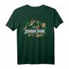 HapDuck T-Rex Tropical Floral Logo T-Shirt - Offiziell Lizenzierte Geburtstagskleidung für Dinosaurier-Fans