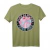 Pink Panther Think Pink Circle Portrait T-Shirt - Offiziell lizenziertes Cartoon-Design für Fans und Sammler