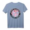 Pink Panther Think Pink Circle Portrait T-Shirt - Offiziell lizenziertes Cartoon-Design für Fans und Sammler