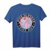Pink Panther Think Pink Circle Portrait T-Shirt - Offiziell lizenziertes Cartoon-Design für Fans und Sammler