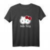 Hallo Titty T-Shirt – Lustiges Sarkastisches Humor T-Shirt, Perfekt als Geschenk für Weihnachten, Vatertag, Muttertag & Freunde