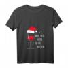 Lustiges Weihnachtsoutfit Damen mit Weinmotiv - Nikolaus Mütze Xmas T-Shirt für Weihnachtsfeiern & Weinliebhaber