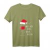 Lustiges Weihnachtsoutfit Damen mit Weinmotiv - Nikolaus Mütze Xmas T-Shirt für Weihnachtsfeiern & Weinliebhaber