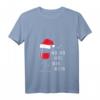 Lustiges Weihnachtsoutfit Damen mit Weinmotiv - Nikolaus Mütze Xmas T-Shirt für Weihnachtsfeiern & Weinliebhaber