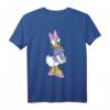 HapDuck Daisy Duck Traditional Pose T-Shirt - Offiziell lizenzierte Disney Mickey & Friends Kleidung