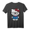 Hello Kitty Nerd T-Shirt - Offiziell lizenziertes Sanrio Merchandise für Fans & Nerds