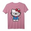 Hello Kitty Nerd T-Shirt - Offiziell lizenziertes Sanrio Merchandise für Fans & Nerds