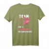 Lustiges JGA Damen T-Shirt mit Flamingo & Spruch – Perfekt für Junggesellinnenabschied & Polterabend, Team Braut & letzte Party