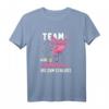 Lustiges JGA Damen T-Shirt mit Flamingo & Spruch – Perfekt für Junggesellinnenabschied & Polterabend, Team Braut & letzte Party