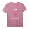 Lustiges JGA Damen T-Shirt mit Flamingo & Spruch – Perfekt für Junggesellinnenabschied & Polterabend, Team Braut & letzte Party