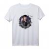 Mittwochsserie Nevermore Frame Wednesday Kurzarm T-Shirt – Offiziell lizenziertes Addams Family Merchandise für Fans