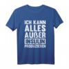 Lustiges Diabetiker Shirt für Diabetes Zucker Patienten - Humorvolles Geschenk für Zuckerkranke und Insulin-Pumpen-Träger