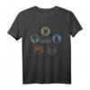 Magic: The Gathering Colored Mana Symbols T-Shirt - Offizielles Merch für Fans und Sammler