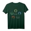 Magic: The Gathering Colored Mana Symbols T-Shirt - Offizielles Merch für Fans und Sammler