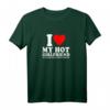 I Love My Girlfriend So Please Stay Away From Me Lustiges BF T-Shirt – Perfekt für Valentinstag & Partnergeschenke