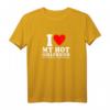 I Love My Girlfriend So Please Stay Away From Me Lustiges BF T-Shirt – Perfekt für Valentinstag & Partnergeschenke