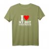 I Love My Girlfriend So Please Stay Away From Me Lustiges BF T-Shirt – Perfekt für Valentinstag & Partnergeschenke