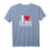 I Love My Girlfriend So Please Stay Away From Me Lustiges BF T-Shirt – Perfekt für Valentinstag & Partnergeschenke