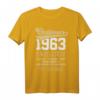 61 Jahre Oldtimer 1963 Einzelstück Vintage Geburtstags T-Shirt – Perfekt als Überraschung und Party-Outfit für 61-Jährige