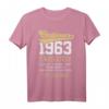 61 Jahre Oldtimer 1963 Einzelstück Vintage Geburtstags T-Shirt – Perfekt als Überraschung und Party-Outfit für 61-Jährige