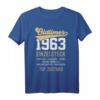 61 Jahre Oldtimer 1963 Einzelstück Vintage Geburtstags T-Shirt – Perfekt als Überraschung und Party-Outfit für 61-Jährige