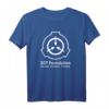 HapDuck SCP Foundation T-Shirt mit Logo - Secure, Contain, & Protect Geschenk für Sci-Fi Fans