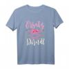 Lustiges Trachten T-Shirt Damen - Dirndl Ersatz für Oktoberfest & Volksfeste mit Edelweiß, passend für Wiesn, Kirchweih & Zeltfest