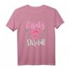 Lustiges Trachten T-Shirt Damen - Dirndl Ersatz für Oktoberfest & Volksfeste mit Edelweiß, passend für Wiesn, Kirchweih & Zeltfest