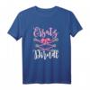Lustiges Trachten T-Shirt Damen - Dirndl Ersatz für Oktoberfest & Volksfeste mit Edelweiß, passend für Wiesn, Kirchweih & Zeltfest