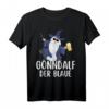 Gönndalf Der Blaue T-Shirt - Originelles Wiesn Outfit für Oktoberfest & Malle Partys, Klassisch geschnitten, Perfektes Geschenk