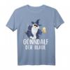 Gönndalf Der Blaue T-Shirt - Originelles Wiesn Outfit für Oktoberfest & Malle Partys, Klassisch geschnitten, Perfektes Geschenk