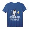 Gönndalf Der Blaue T-Shirt - Originelles Wiesn Outfit für Oktoberfest & Malle Partys, Klassisch geschnitten, Perfektes Geschenk