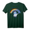 HapDuck Inside Out Sadness Rainbow Graphic T-Shirt - Künstlerisches Cartoon Design, Officially Licensed