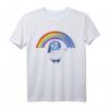 HapDuck Inside Out Sadness Rainbow Graphic T-Shirt - Künstlerisches Cartoon Design, Officially Licensed