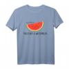 Humorvolles Palästinenser T-Shirt mit Statement - Kein Wassermelonen-Palästina-freier Palästinenser Aufdruck, Klassisch geschnitten