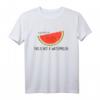 Humorvolles Palästinenser T-Shirt mit Statement - Kein Wassermelonen-Palästina-freier Palästinenser Aufdruck, Klassisch geschnitten