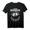 Lustiges Bauherr T-Shirt 2023 - Kein Ratschläge Bier Design für Bauherren, Bauleiter & Baumeister bei Richtfest & Hausbau