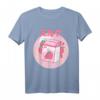 Lustiges Retro Japanisches Erdbeer-Milchshake T-Shirt im 90er-Jahre-Stil - Otaku Kawaii Design für Manga, Anime & Halloween Fans