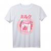 Lustiges Retro Japanisches Erdbeer-Milchshake T-Shirt im 90er-Jahre-Stil - Otaku Kawaii Design für Manga, Anime & Halloween Fans